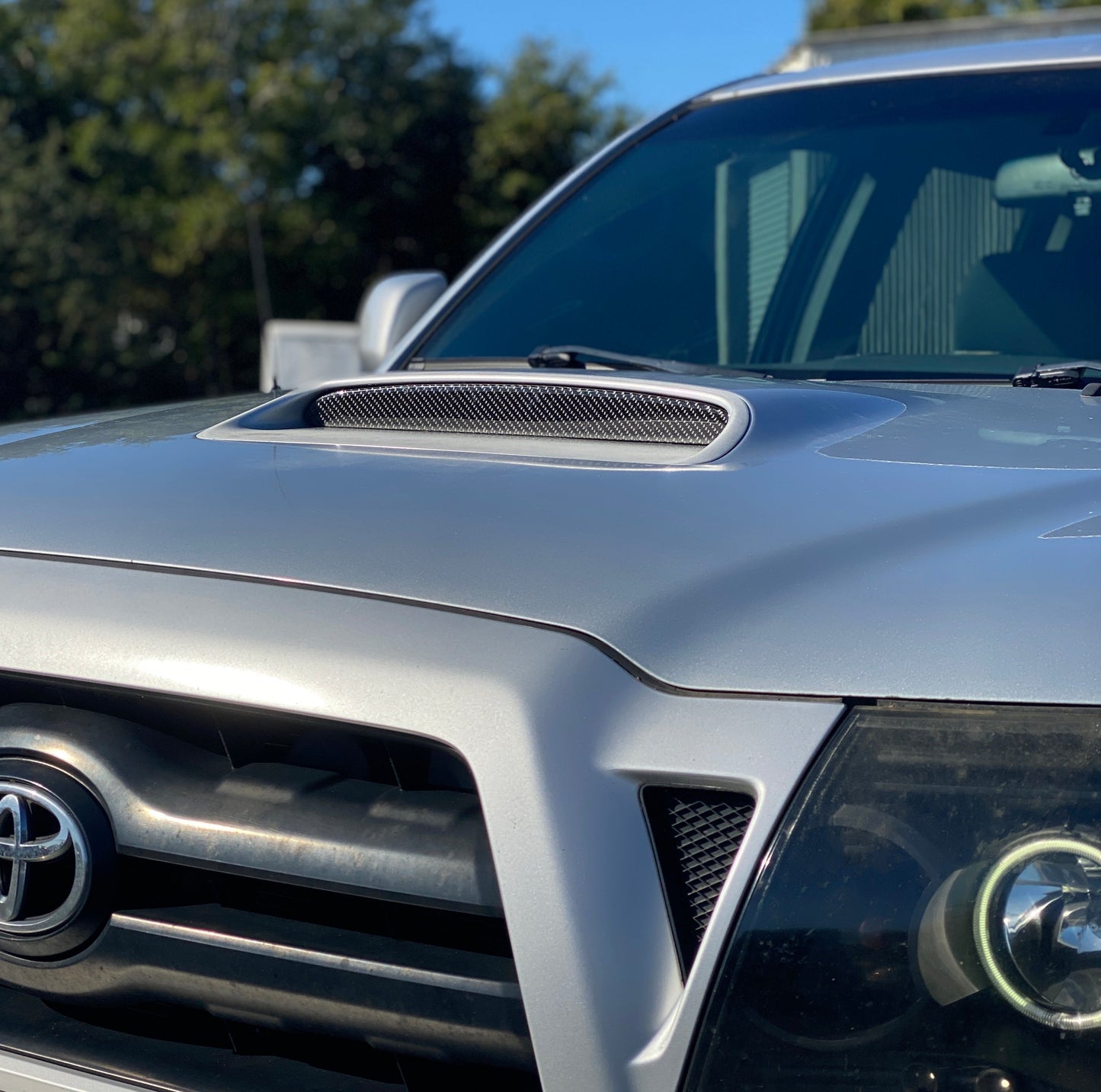 Inner Hood Scoop Overlay Fits 2005-2010 Toyota Tacoma by Tufskinz.com