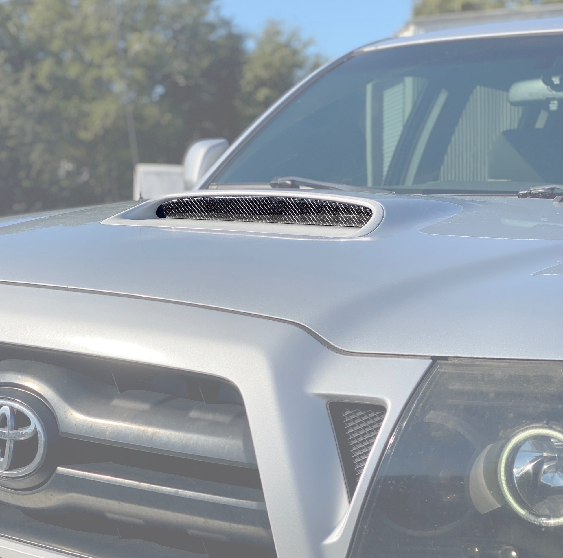 Inner Hood Scoop Overlay Fits 2005-2010 Toyota Tacoma by Tufskinz.com