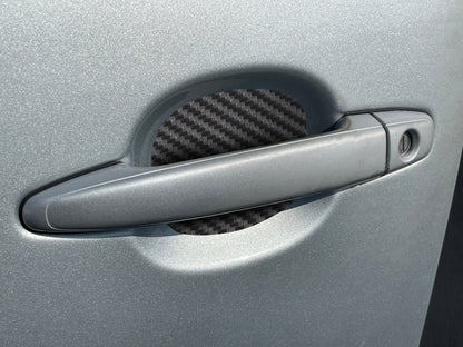 Door Handle Protective Inserts Fits 2005-2015 and 2024-Up Toyota Tacoma by Tufskinz.com