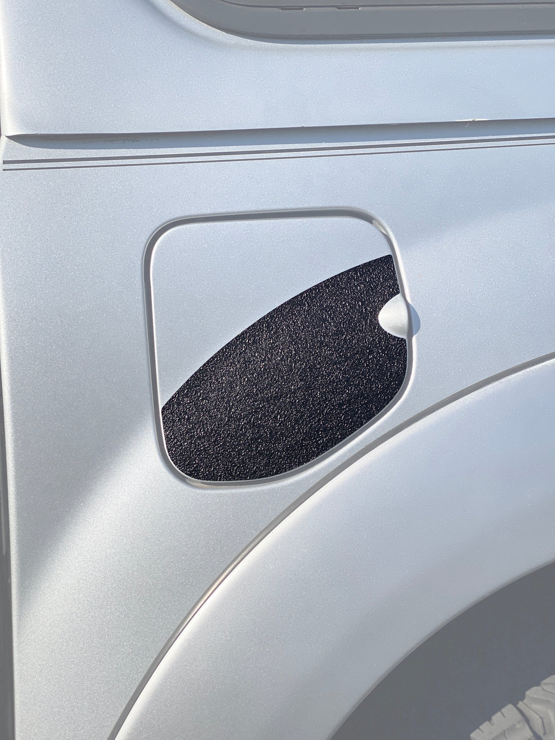 Fuel Door Protective Overlay Fits 2005-2015 Toyota Tacoma by Tufskinz.com