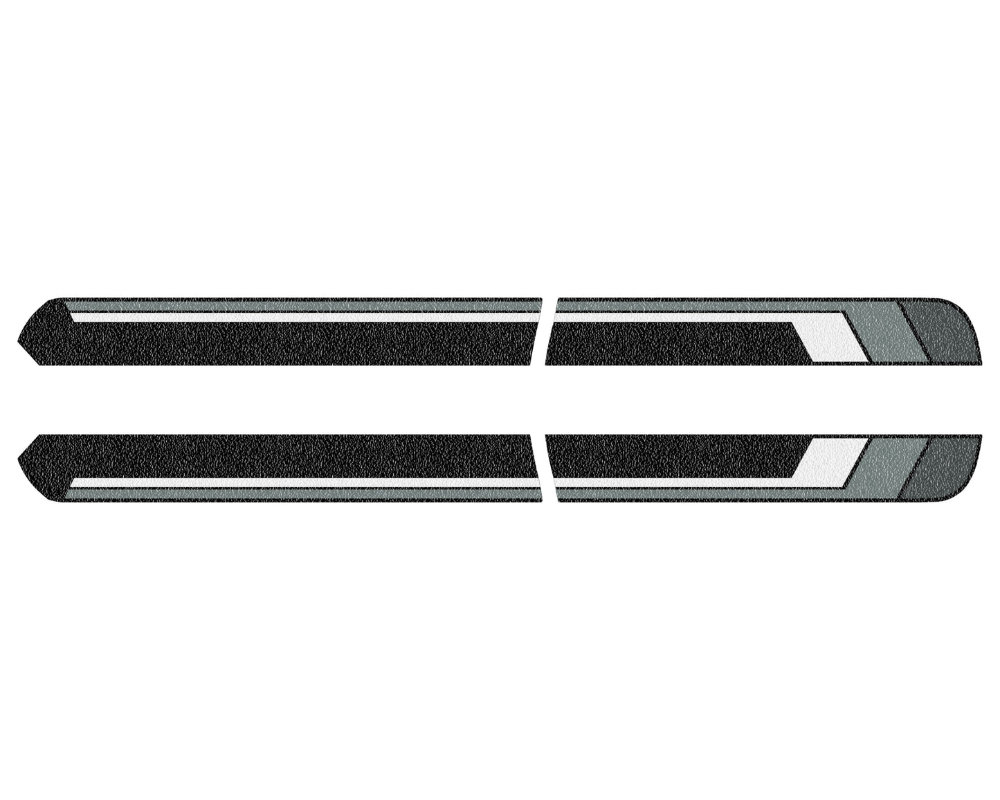 Rocker Panel Protection Overlays Fits 2016-2023 Toyota Tacoma by Tufskinz.com