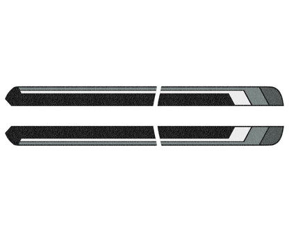 Rocker Panel Protection Overlays Fits 2016-2023 Toyota Tacoma by Tufskinz.com