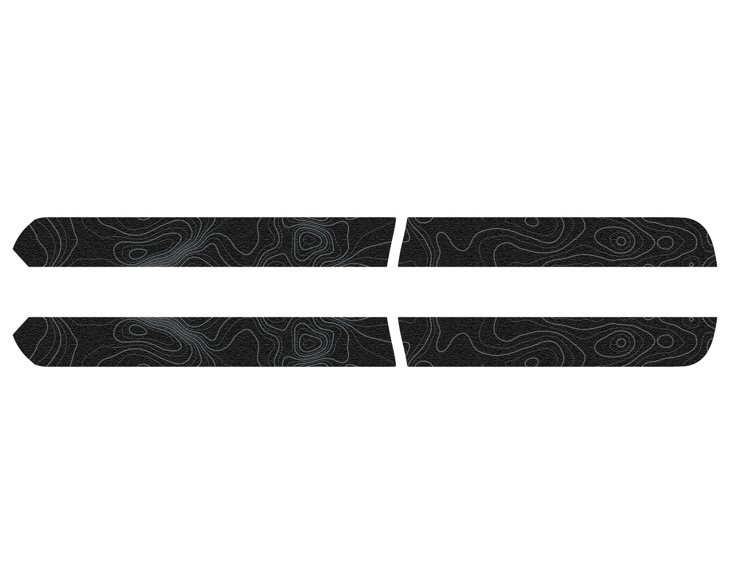 Rocker Panel Protection Overlays Fits 2016-2023 Toyota Tacoma by Tufskinz.com