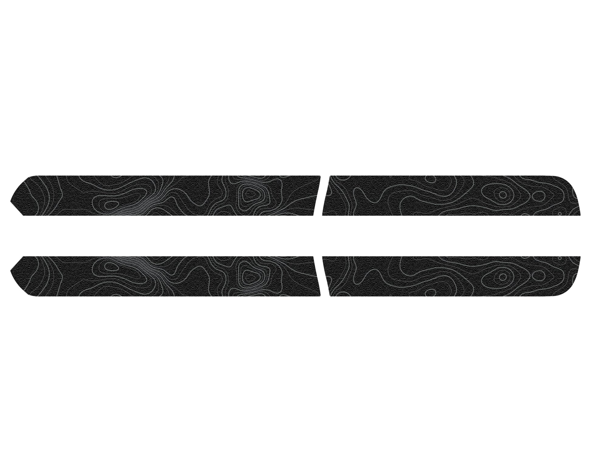 Rocker Panel Protection Overlays Fits 2016-2023 Toyota Tacoma by Tufskinz.com