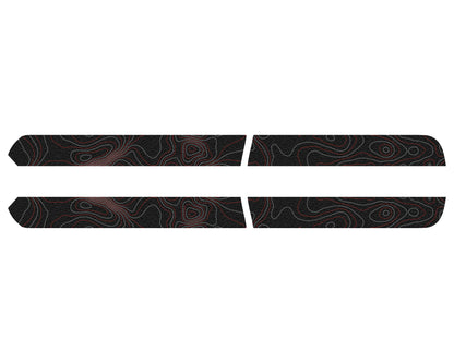 Rocker Panel Protection Overlays Fits 2016-2023 Toyota Tacoma by Tufskinz.com