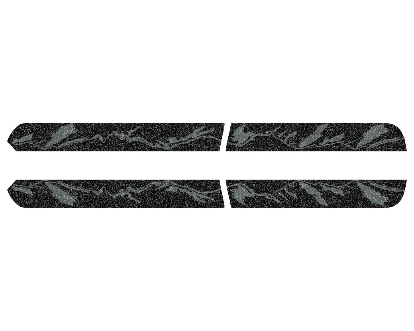 Rocker Panel Protection Overlays Fits 2016-2023 Toyota Tacoma by Tufskinz.com