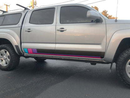 Rocker Panel Protection Overlays Fits 2005-2015 Toyota Tacoma by Tufskinz.com