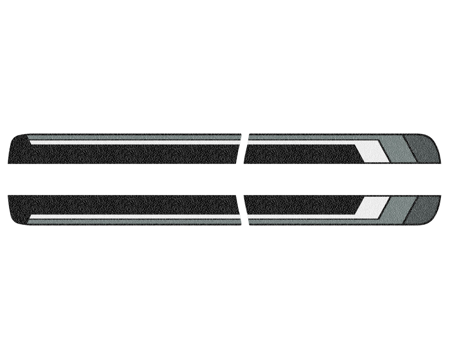 Rocker Panel Protection Overlays Fits 2005-2015 Toyota Tacoma by Tufskinz.com