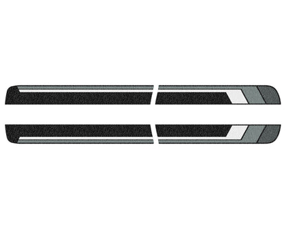 Rocker Panel Protection Overlays Fits 2005-2015 Toyota Tacoma by Tufskinz.com
