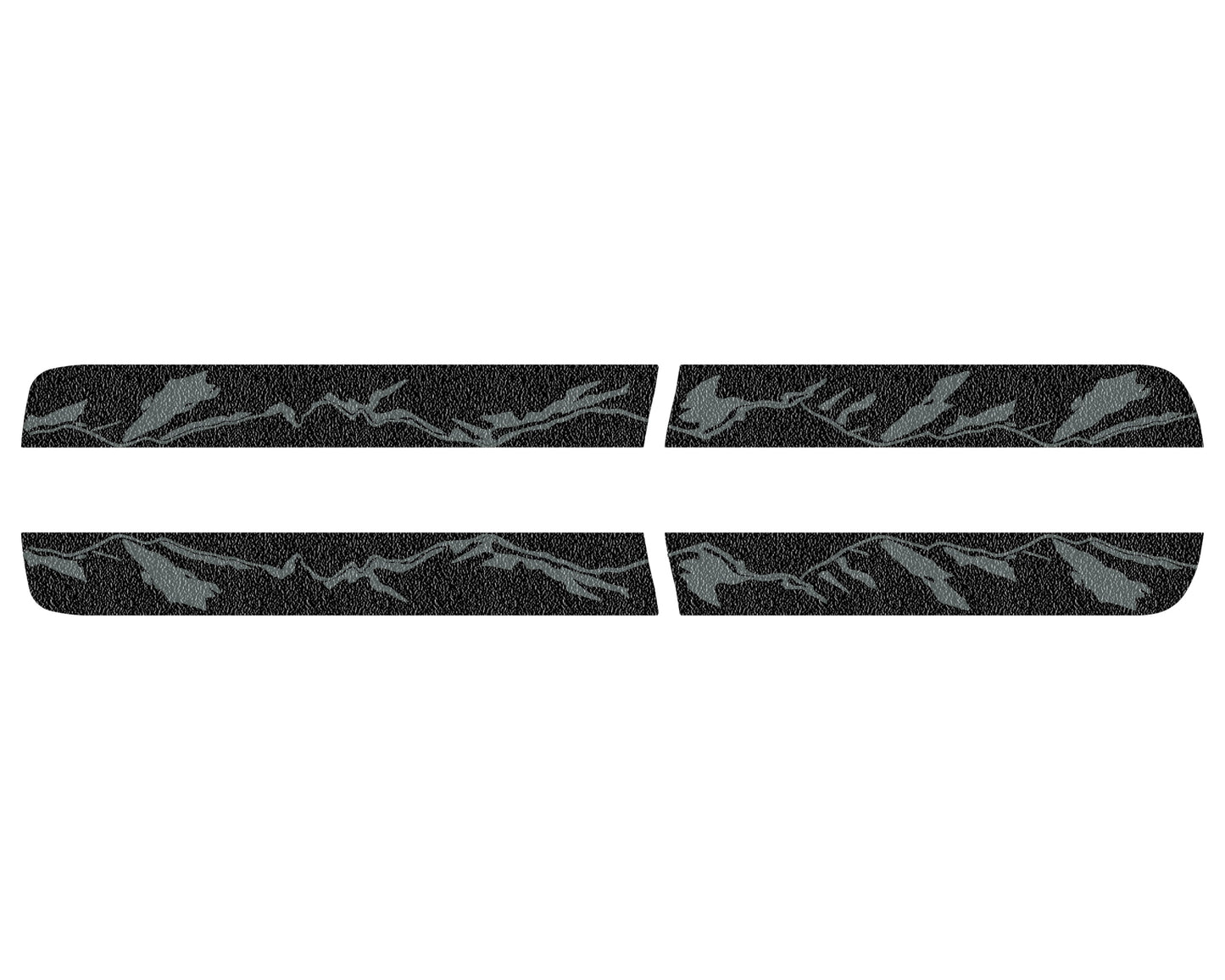 Rocker Panel Protection Overlays Fits 2005-2015 Toyota Tacoma by Tufskinz.com