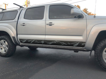 Rocker Panel Protection Overlays Fits 2005-2015 Toyota Tacoma by Tufskinz.com