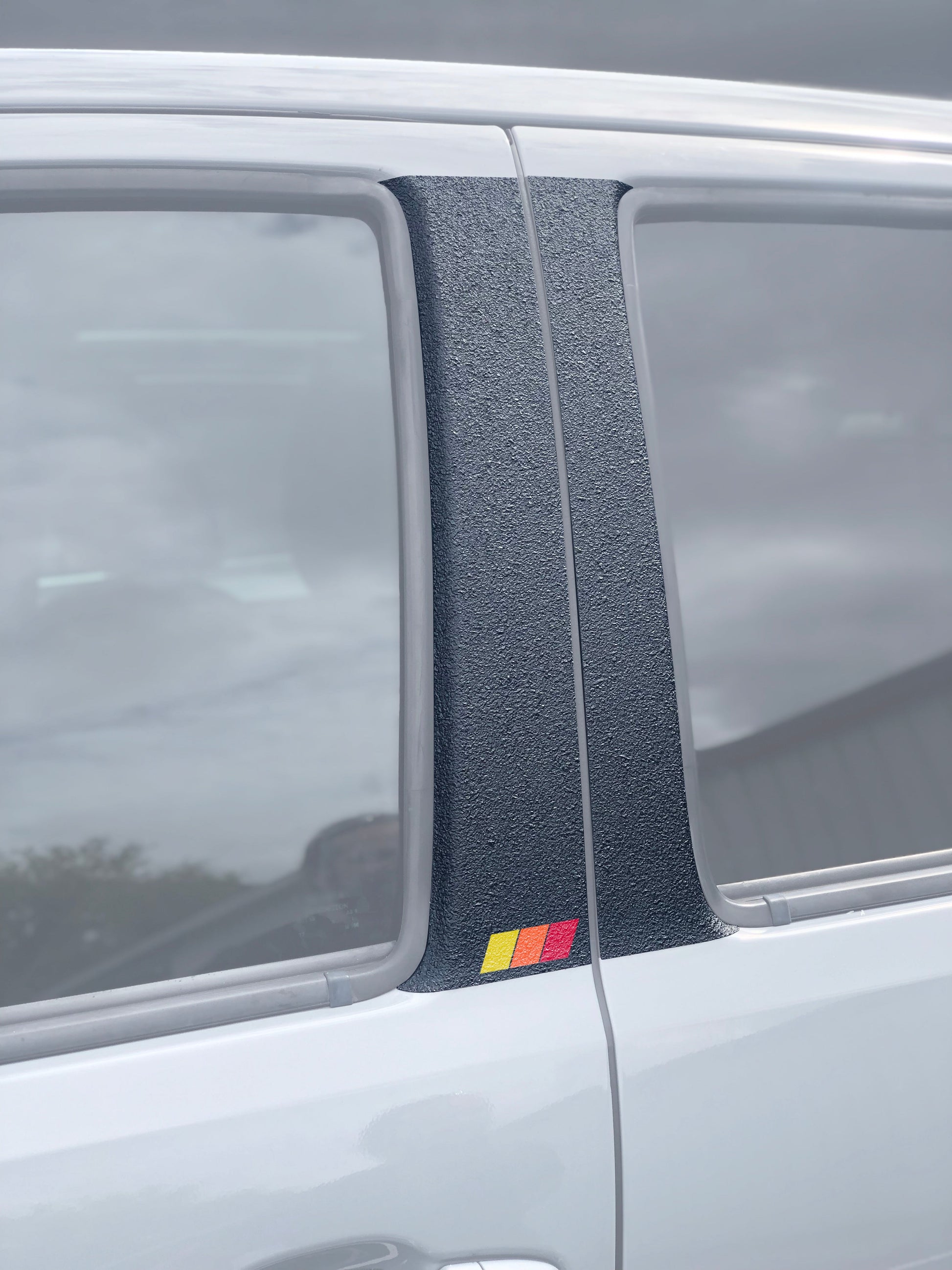 Door Pillar Overlays Fits 2016-2023 Toyota Tacoma by Tufskinz.com