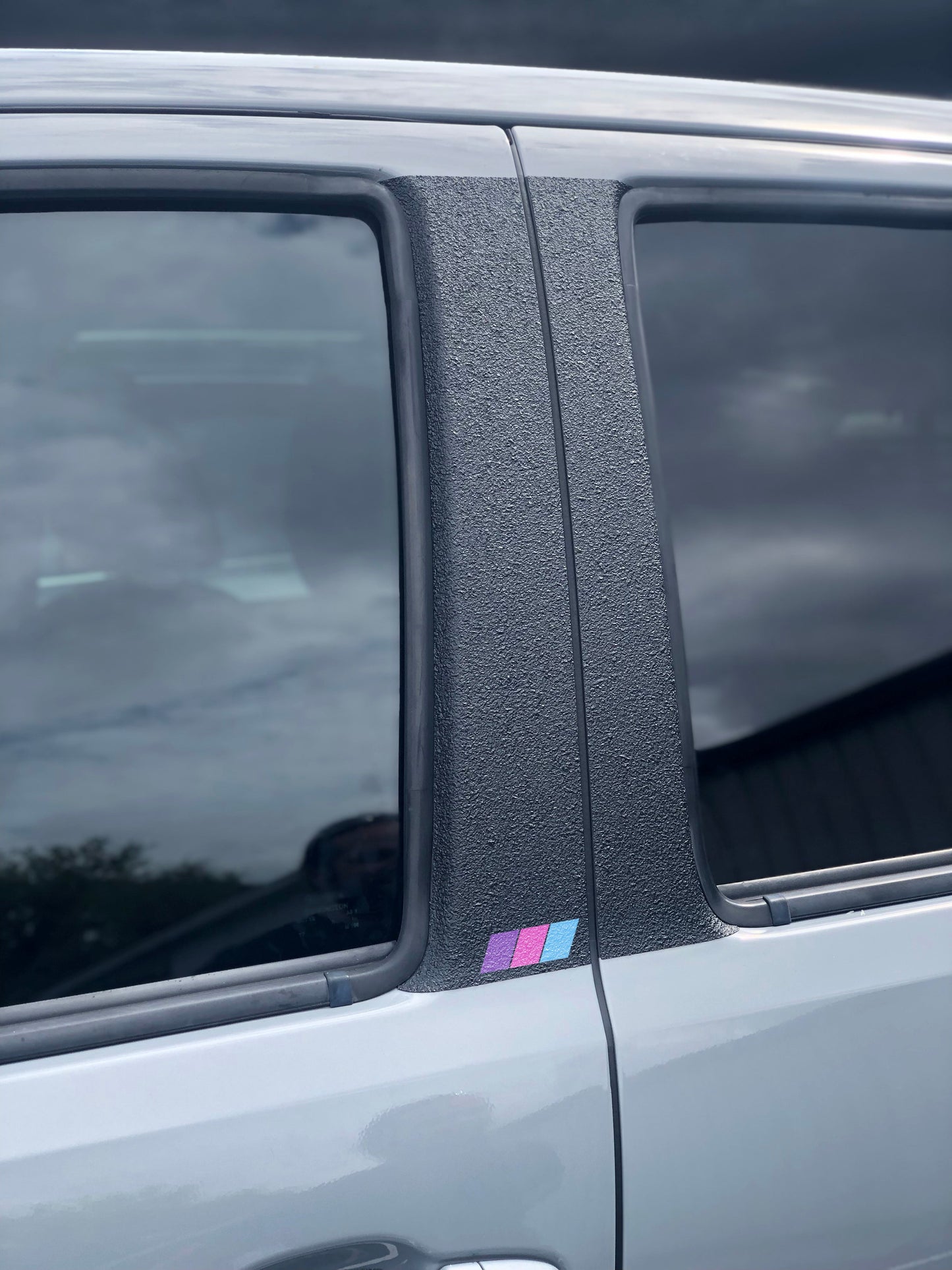 Door Pillar Overlays Fits 2016-2023 Toyota Tacoma by Tufskinz.com