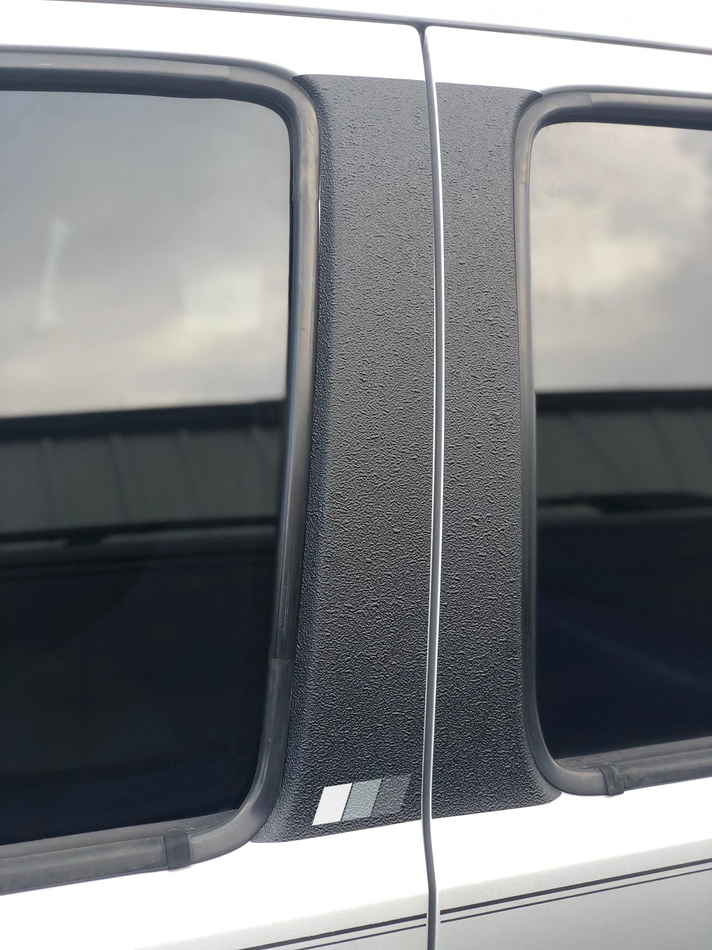 Textured Door Pillar Protection Overlays Fits 2005-2015 Toyota Tacoma by Tufskinz.com