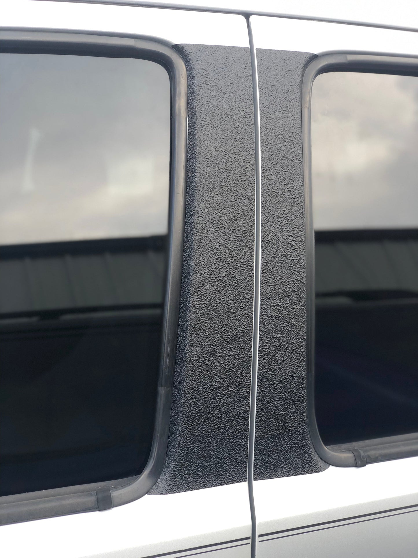 Textured Door Pillar Protection Overlays Fits 2005-2015 Toyota Tacoma by Tufskinz.com