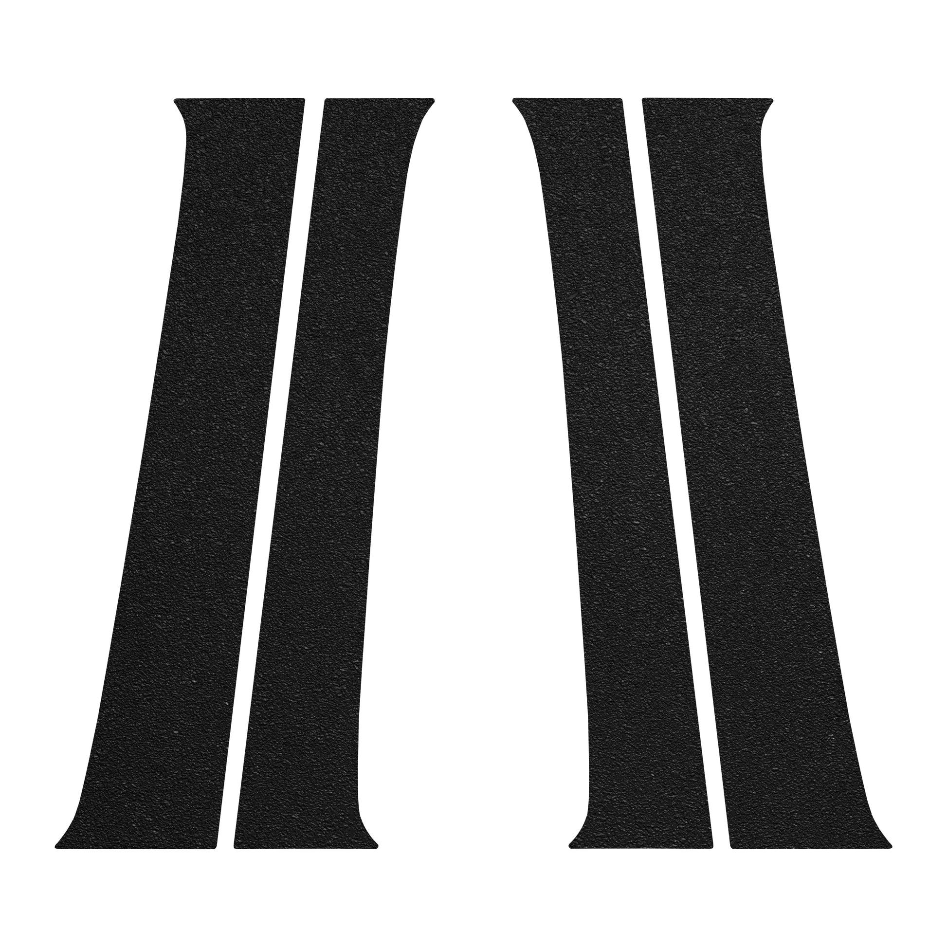 Textured Door Pillar Protection Overlays Fits 2005-2015 Toyota Tacoma by Tufskinz.com