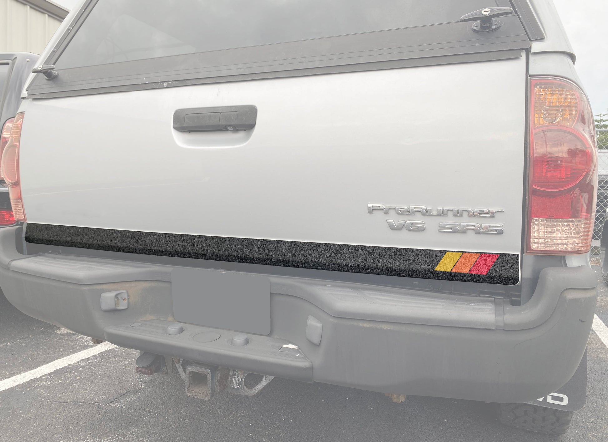 Textured Tailgate Protection Overlay Fits 2005-2015 Toyota Tacoma by Tufskinz.com
