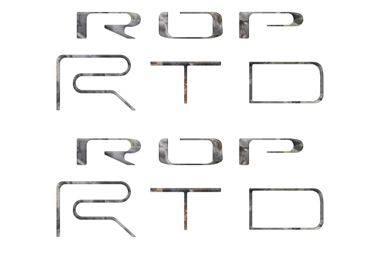 Bed Side Letter Inserts Fits 2022-2023 Toyota Tacoma TRD Pro by Tufskinz.com