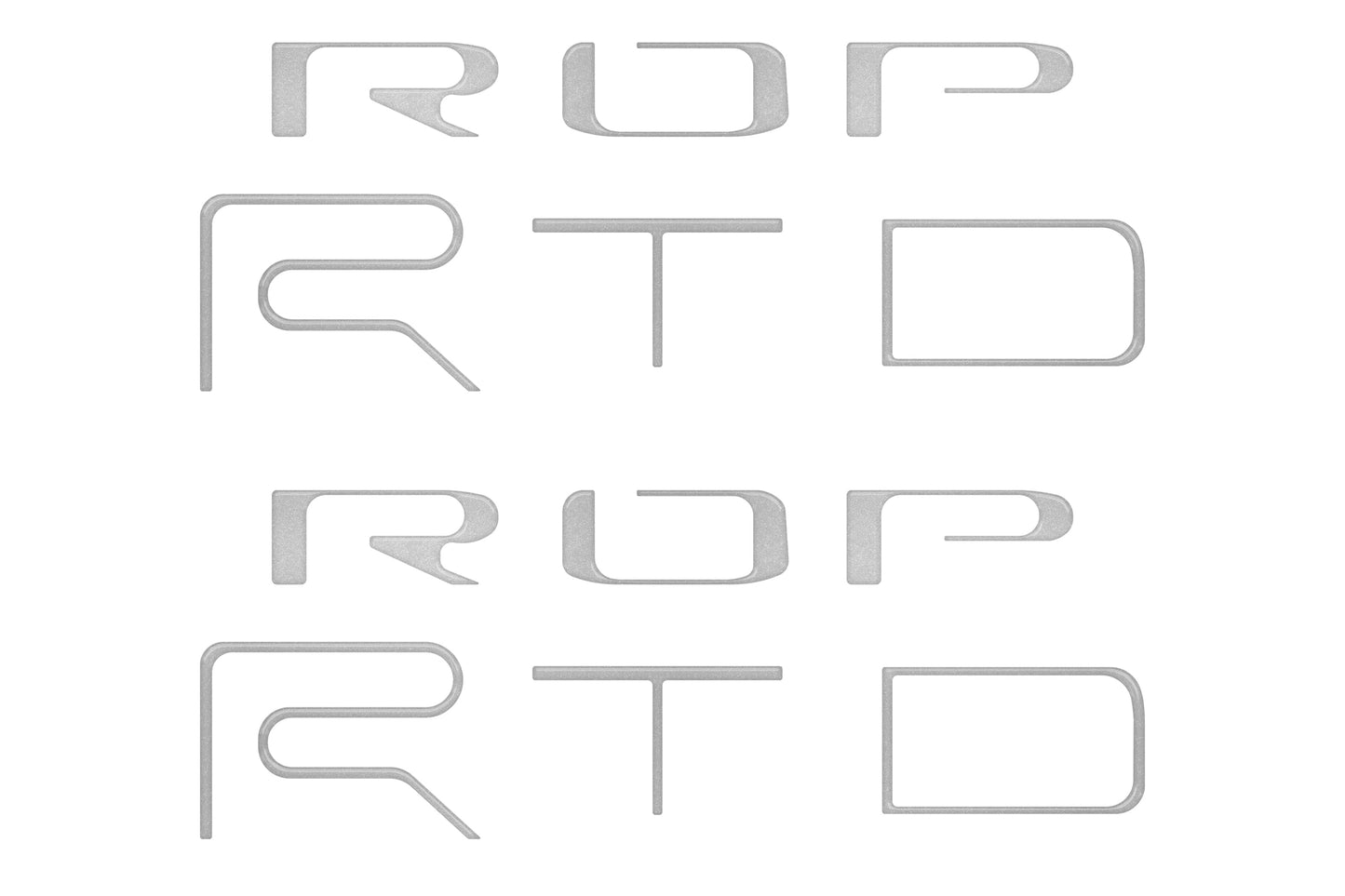 Bed Side Letter Inserts Fits 2022-2023 Toyota Tacoma TRD Pro by Tufskinz.com