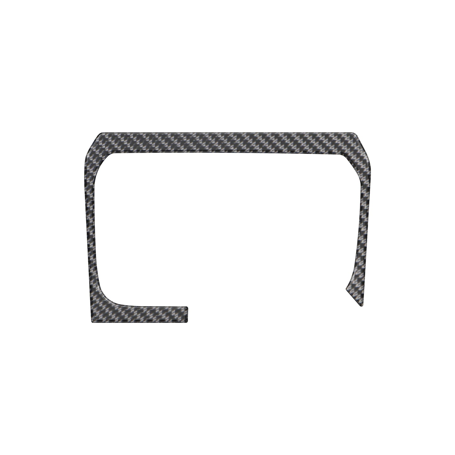 Center Console Cup Holder Accent Overlay Fits 2016-2023 Toyota Tacoma by Tufskinz.com