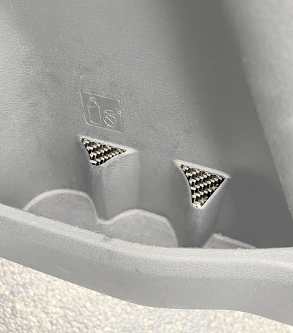 Door Cupholder Accent Trim Fits 2016-2023 Toyota Tacoma by Tufskinz.com