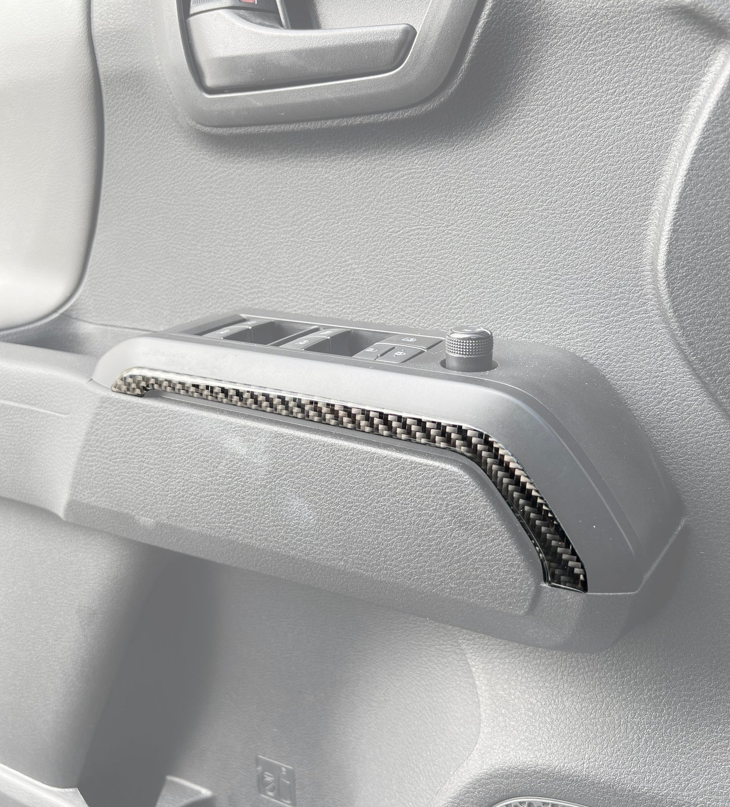 Door Armrest Accent Trim Fits 2016-2023 Toyota Tacoma by Tufskinz.com