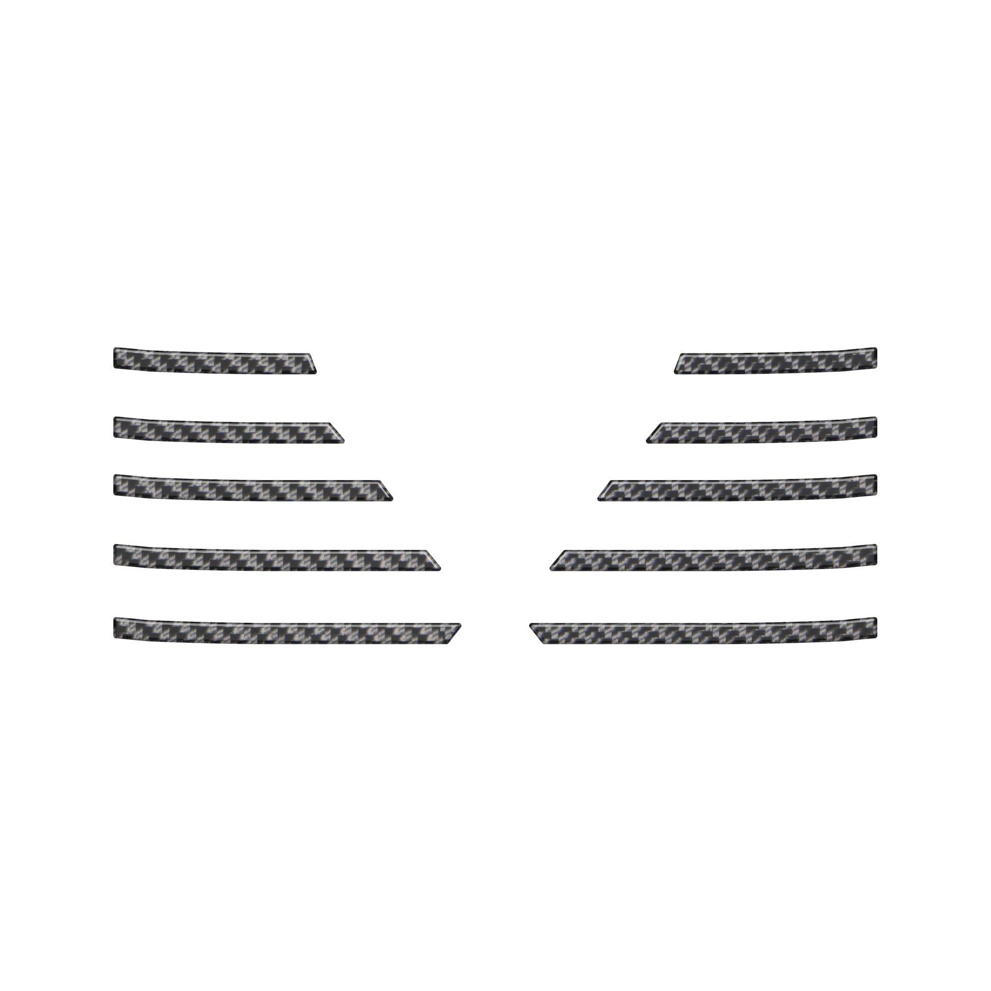 Grille Side Line Accent Trim Fits 2024-2026 Toyota Tacoma by Tufskinz.com