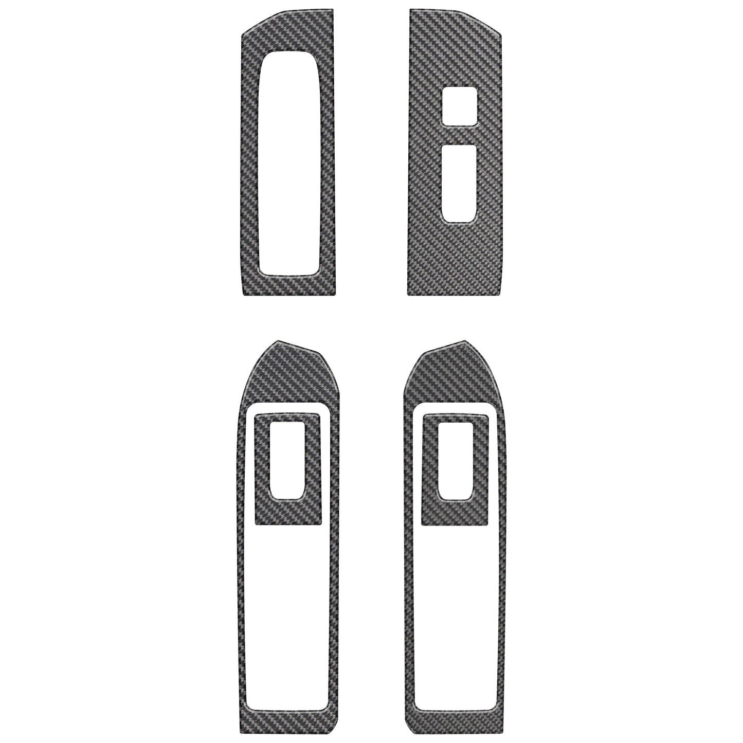Door Switches Accent Trim Fits 2024-2026 Toyota Tacoma by Tufskinz.com