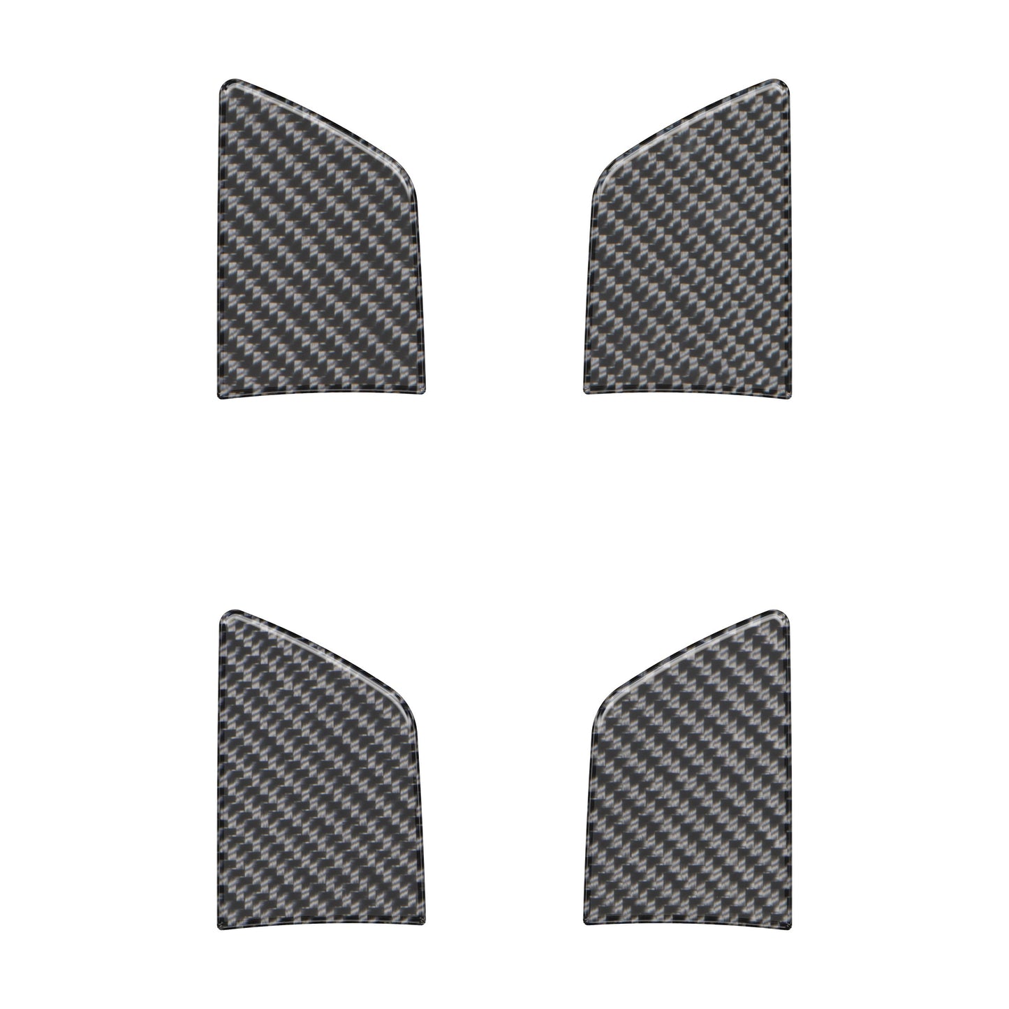 Interior Door Handle Inserts Fits 2024-2026 Toyota Tacoma & 2025-2026 4Runner by Tufskinz.com