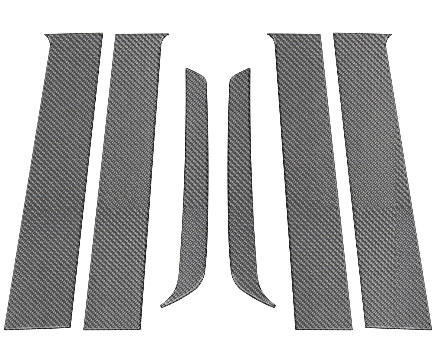 Door Pillar Overlays Fits 2024-2026 Toyota Tacoma by Tufskinz.com