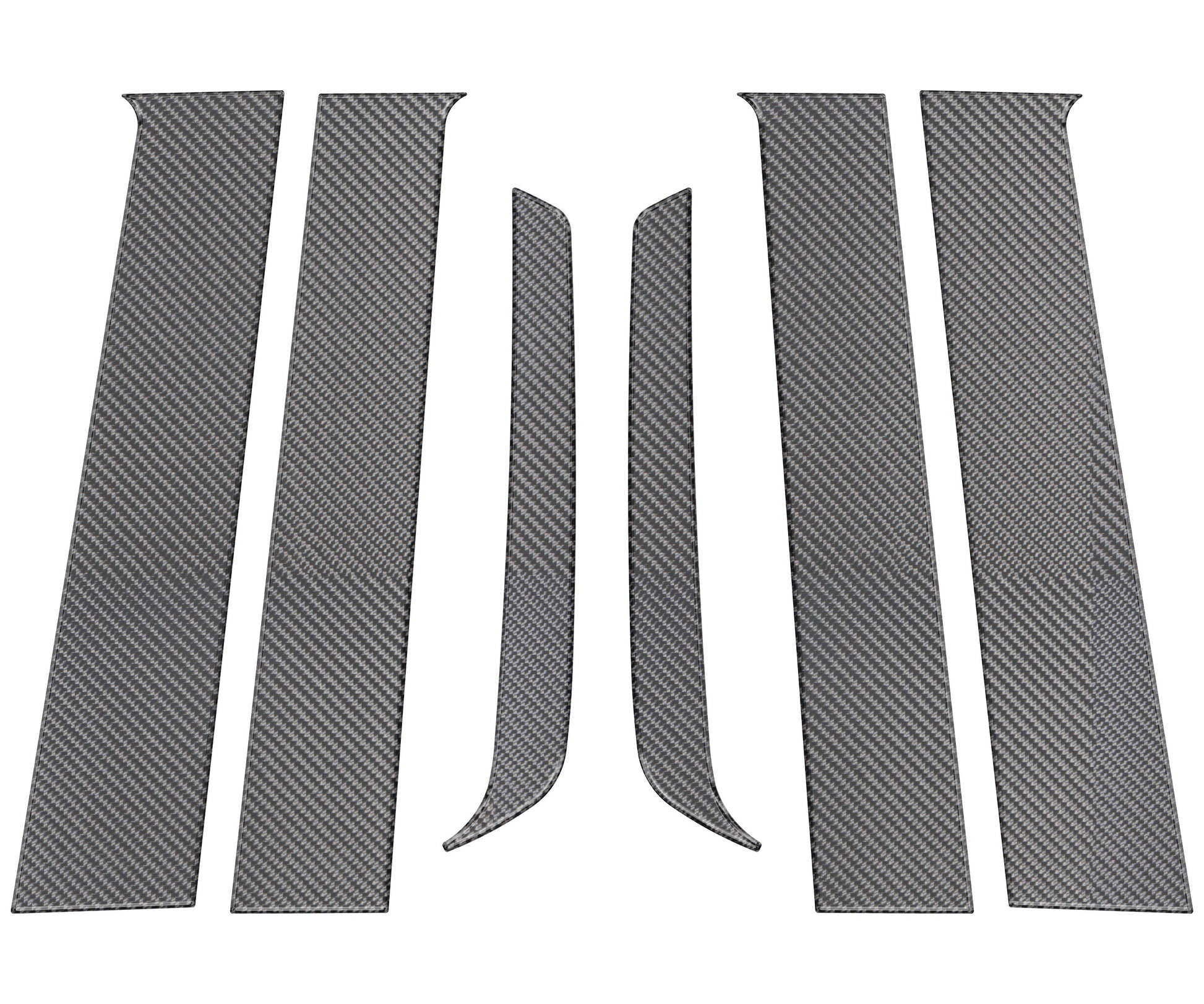 Door Pillar Overlays Fits 2024-2026 Toyota Tacoma by Tufskinz.com