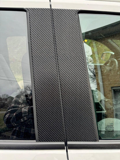 Door Pillar Overlays Fits 2024-2026 Toyota Tacoma by Tufskinz.com