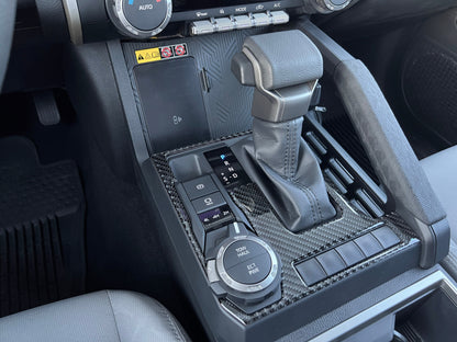 Center Console Accent Trim Fits 2024-2026 Toyota Tacoma & 2025-2026 4Runner by Tufskinz.com