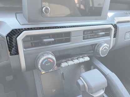 Lower Dash Accent Trim Fits 2024-2026 Toyota Tacoma by Tufskinz.com