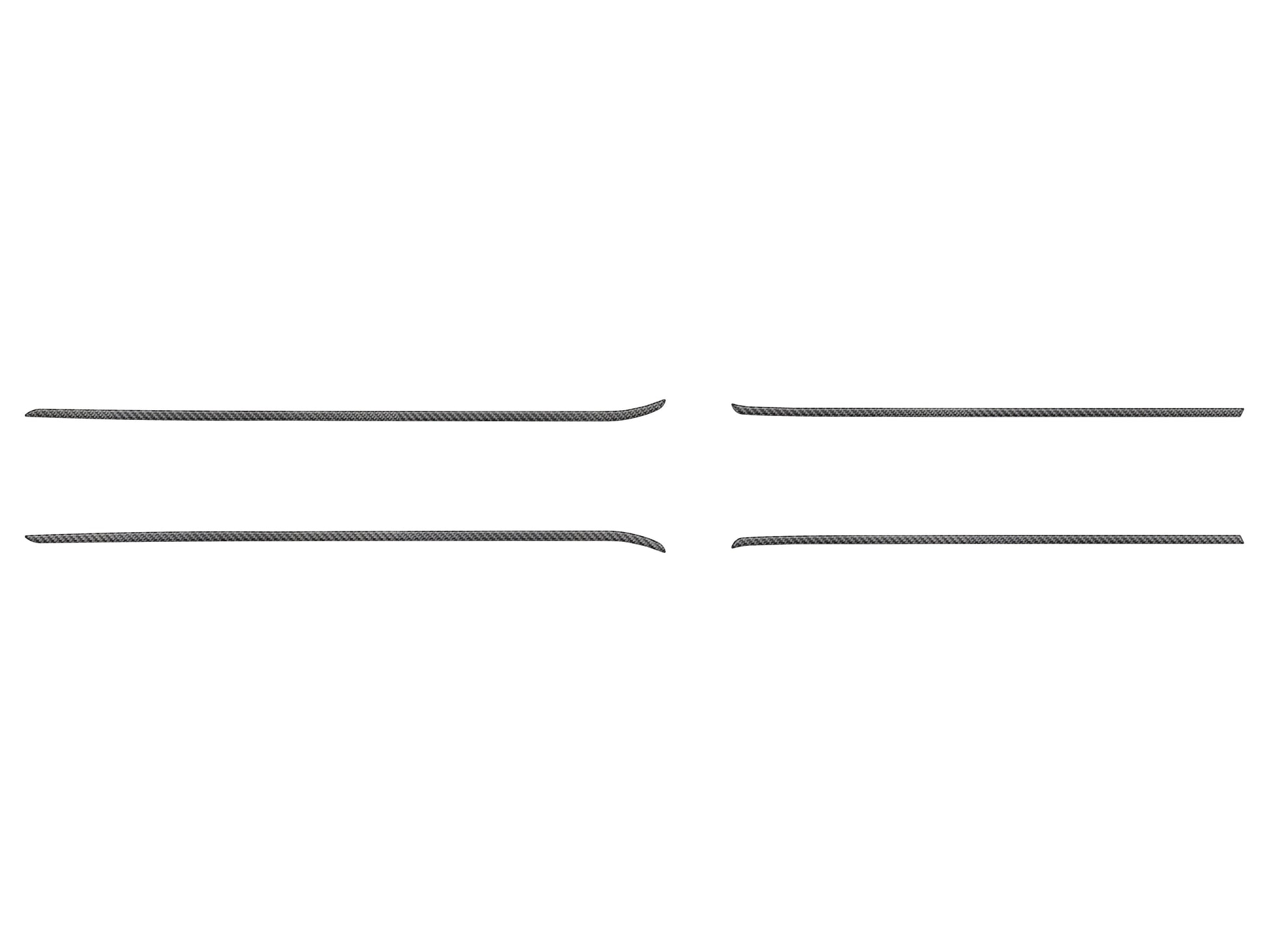 Side Door Armrest Lower Line Accent Trim Fits 2024-2026 Toyota Tacoma by Tufskinz.com
