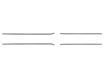 Side Door Armrest Lower Line Accent Trim Fits 2024-2026 Toyota Tacoma by Tufskinz.com