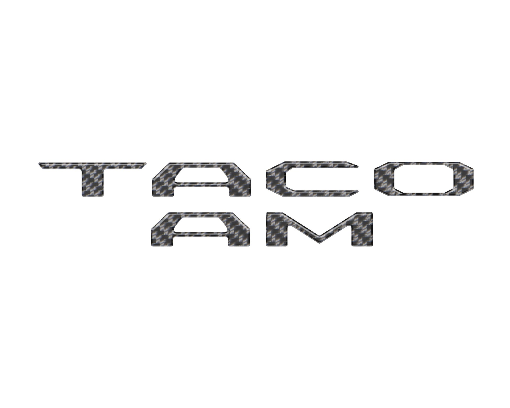 Glovebox Letter Overlays Fits 2024-2026 Toyota Tacoma by Tufskinz.com