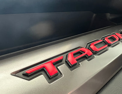 Glovebox Letter Overlays Fits 2024-2026 Toyota Tacoma by Tufskinz.com