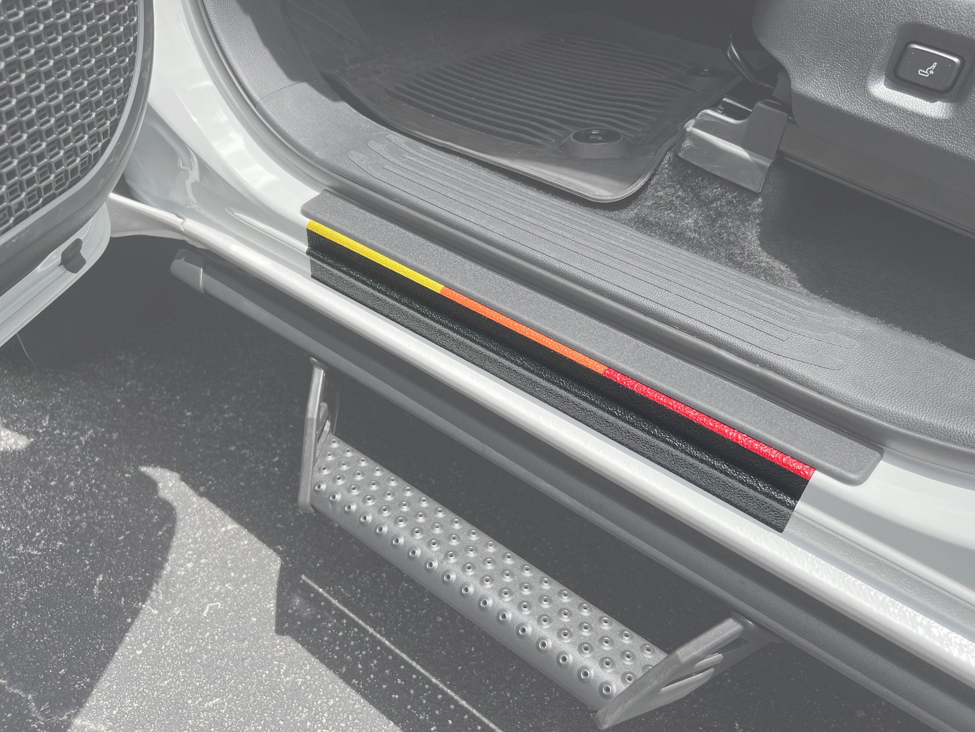 Door Sill Protection Overlays Fits 2024-2026 Toyota Tacoma by Tufskinz.com