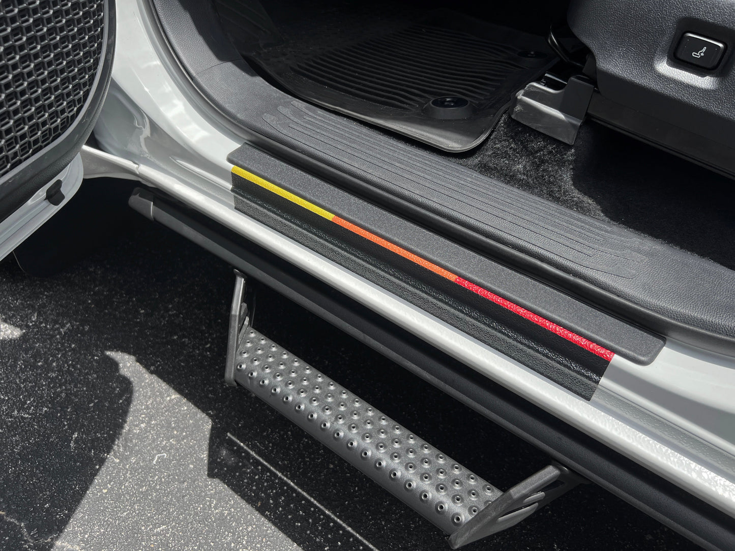 Door Sill Protection Overlays Fits 2024-2026 Toyota Tacoma by Tufskinz.com