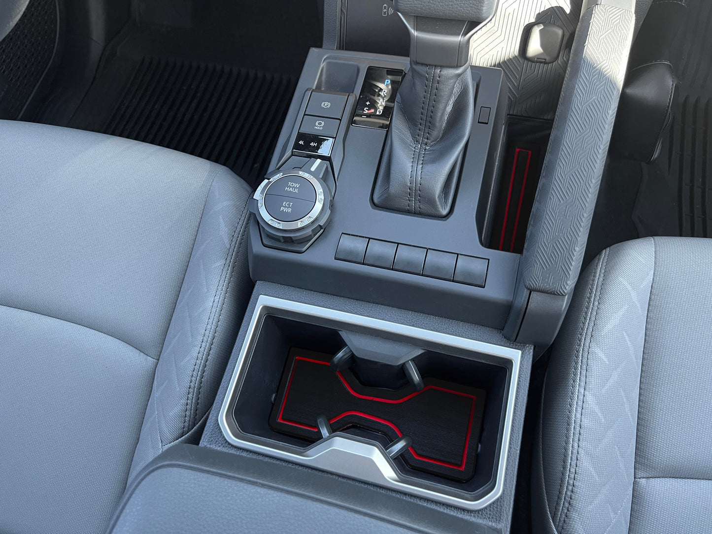Center Console/Cup Holder Foam Inserts Fits 2024-2026 Toyota Tacoma by Tufskinz.com