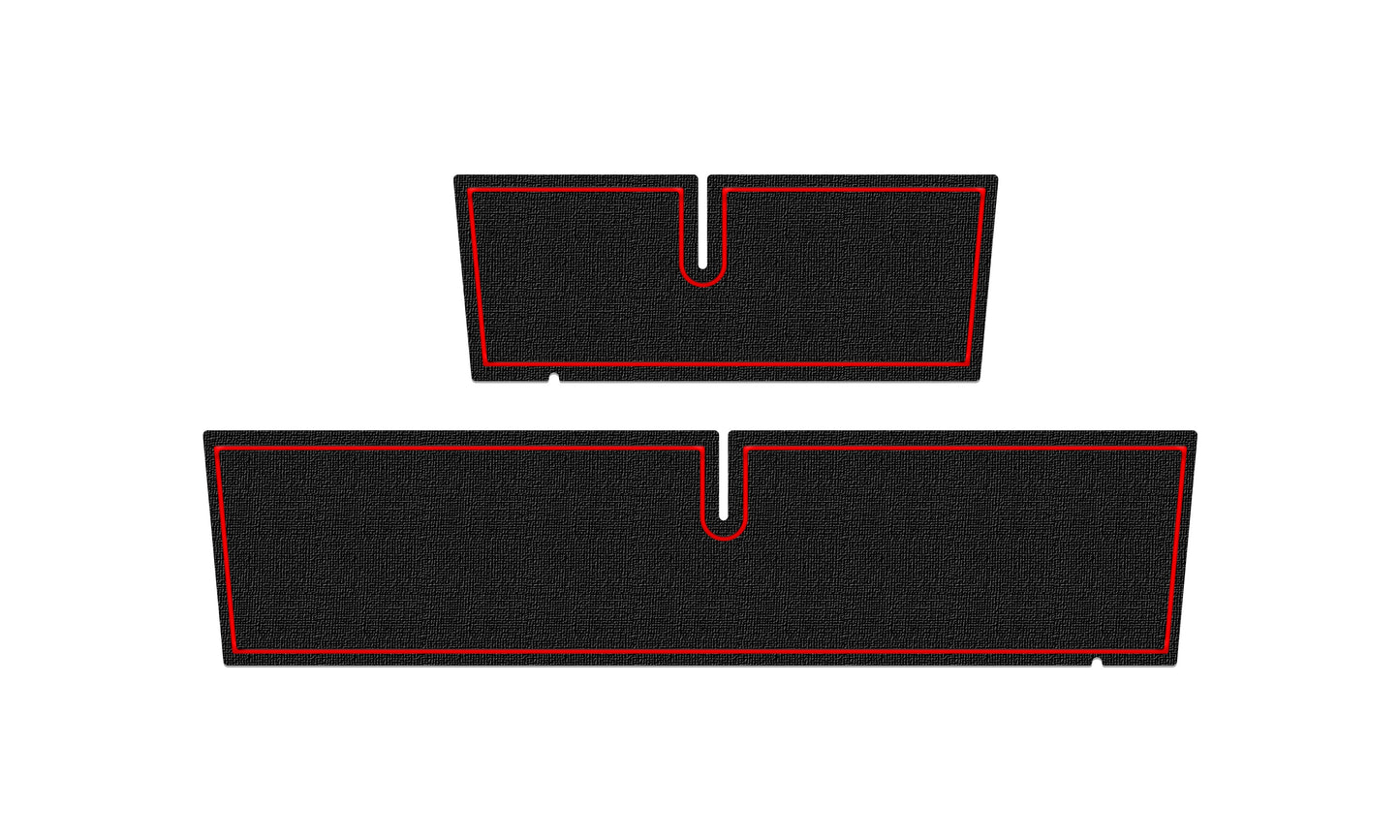 Rear Seat Cubby Foam Inserts Fits 2016-2023 Toyota Tacoma by Tufskinz.com