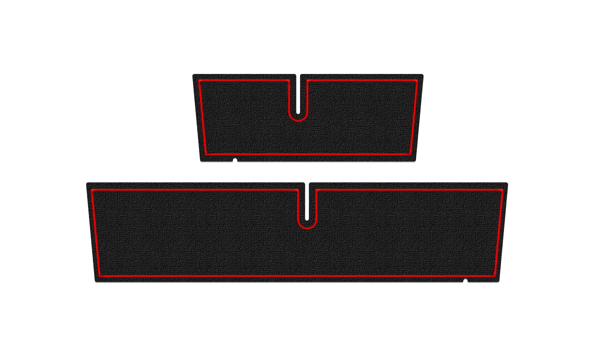 Rear Seat Cubby Foam Inserts Fits 2016-2023 Toyota Tacoma by Tufskinz.com