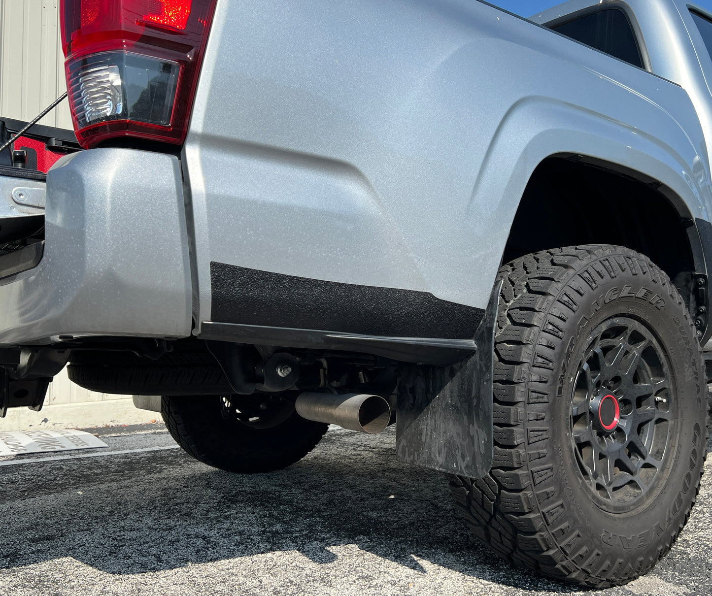 Lower Rear Bed Side Protection Overlays Fits 2016-2023 Toyota Tacoma by Tufskinz.com