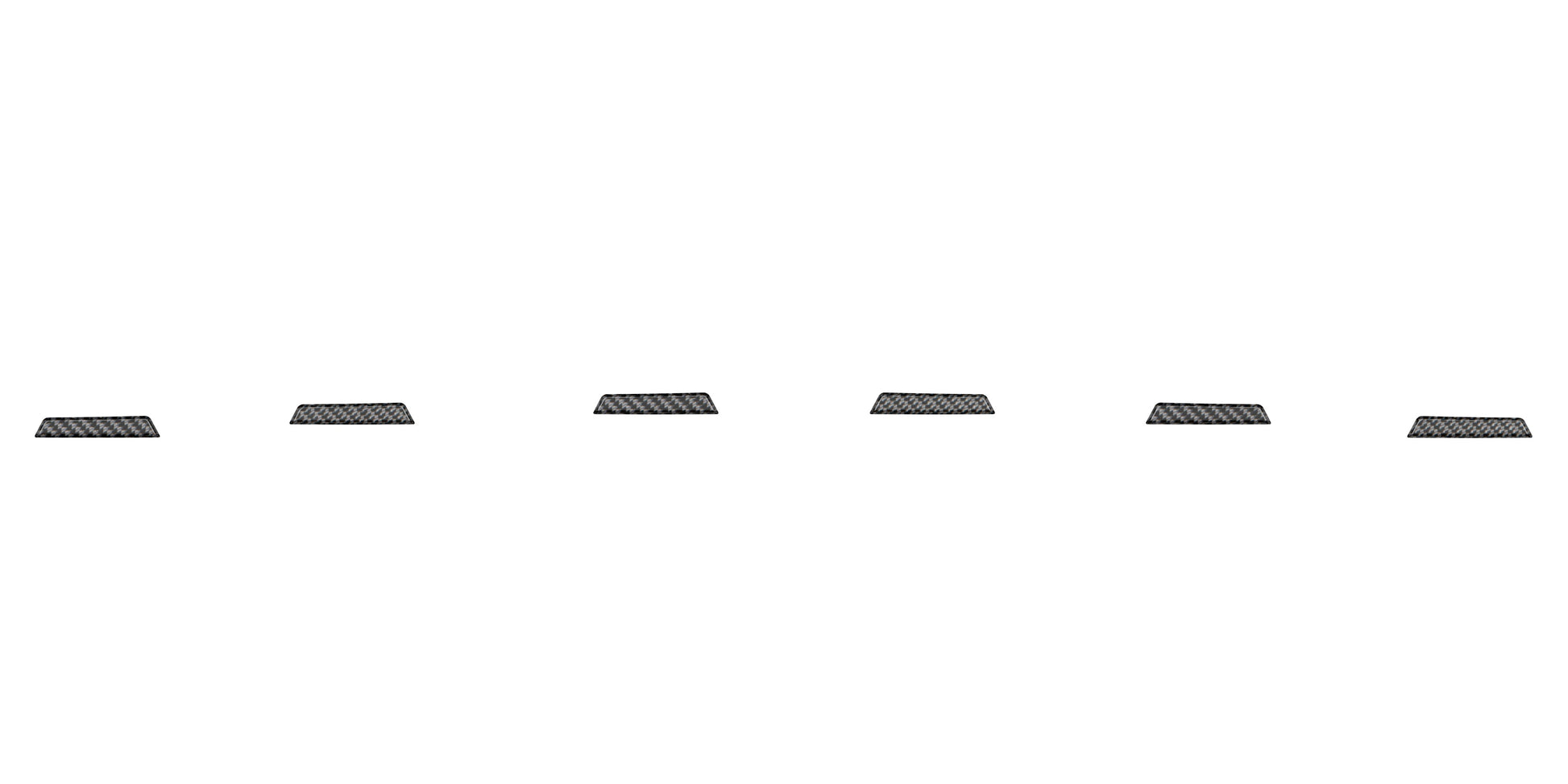 Front Bumper Lower Lines Accent Trim Fits 2024-2026 Toyota Tacoma by Tufskinz.com