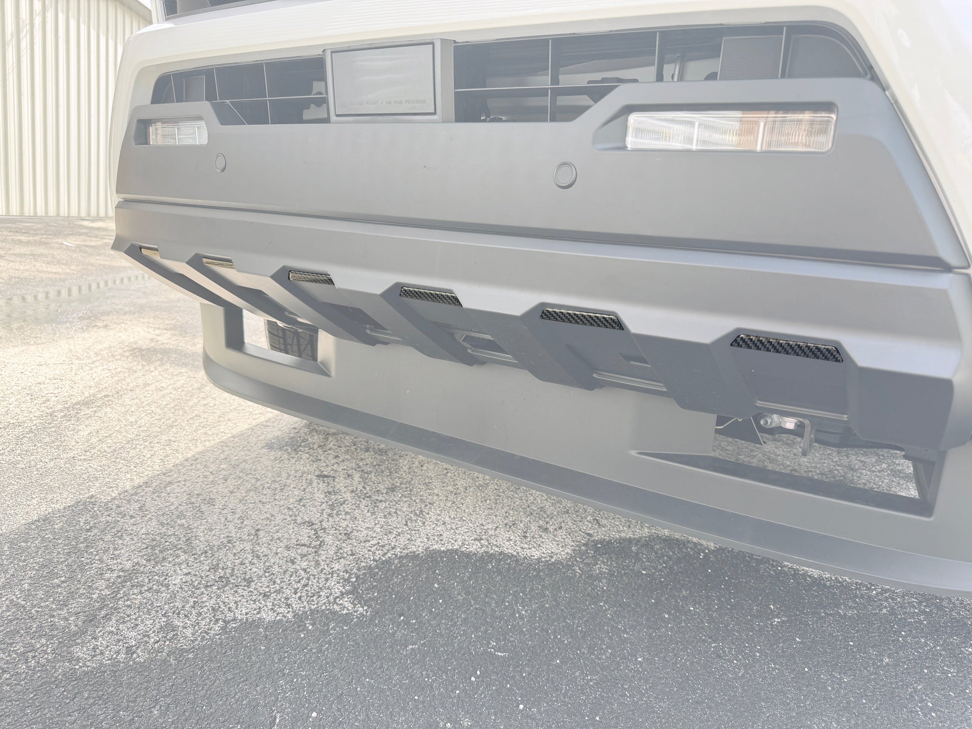 Front Bumper Lower Lines Accent Trim Fits 2024-2026 Toyota Tacoma by Tufskinz.com