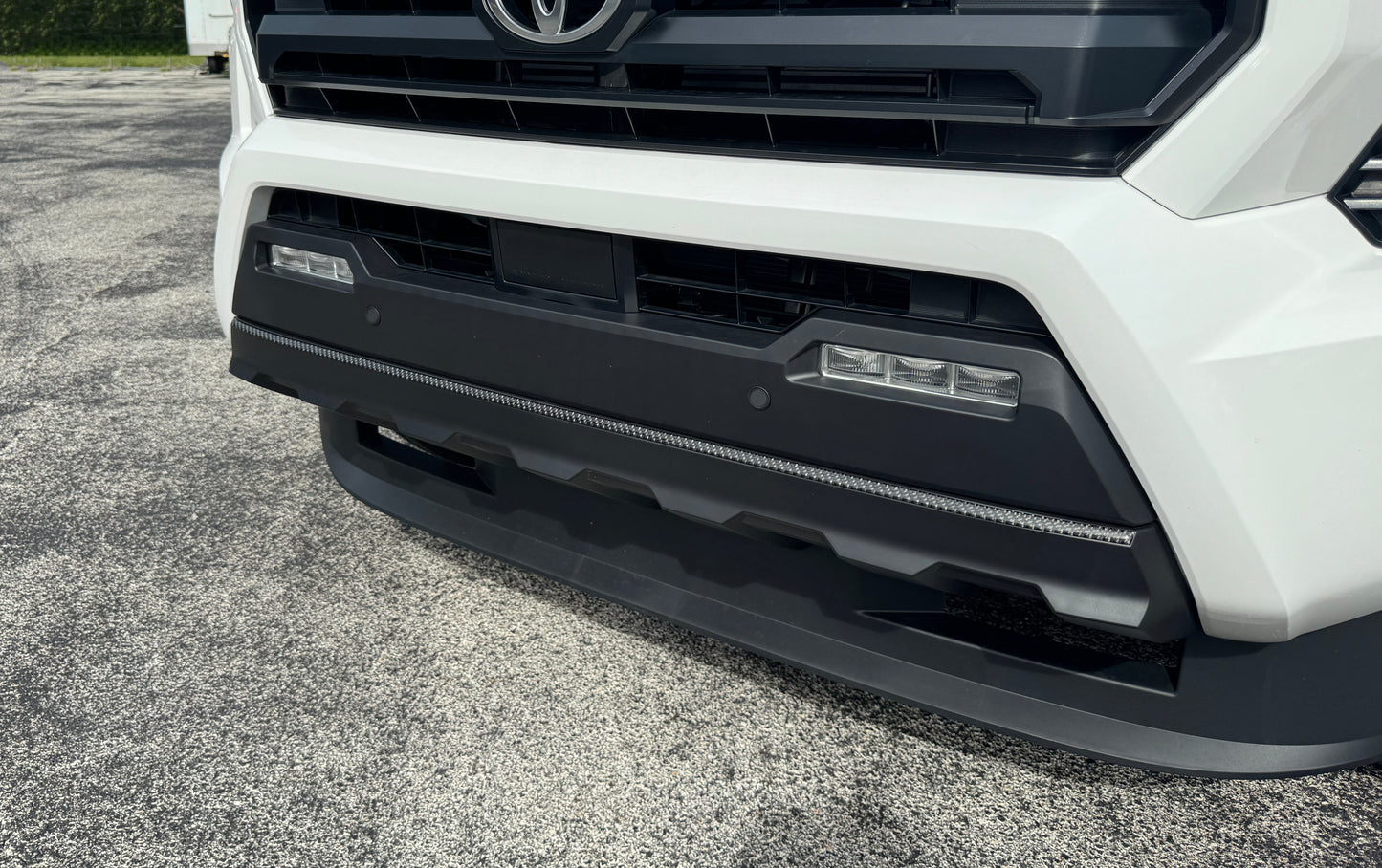 Front Bumper Center Line Accent Trim Fits 2024-2024 Toyota Tacoma by Tufskinz.com