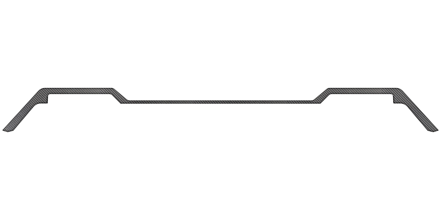 Front Bumper Upper Line Accent Trim Fits 2024-2026 Toyota Tacoma by Tufskinz.com