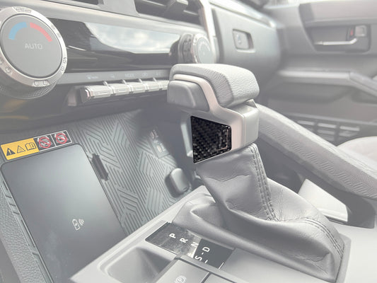 Shifter Knob Accent Trim Fits 2024-2026 Toyota Tacoma & 2025-2026 4Runner by Tufskinz.com