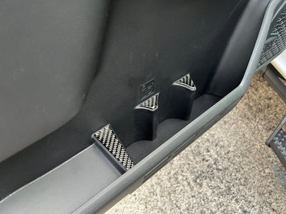 Front Side Door Cupholder Accent Trim Fits 2024-2026 Toyota Tacoma by Tufskinz.com